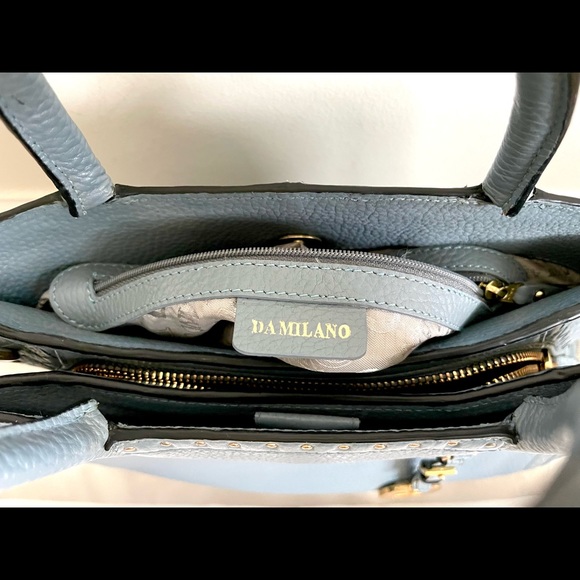 Da Milano Light Blue Purse - Picture 3 of 11